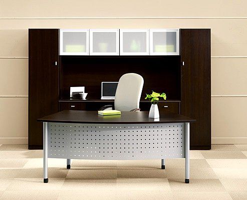Baker Street Office Furnishings — Gray Desk in Fort Wayne, IN
