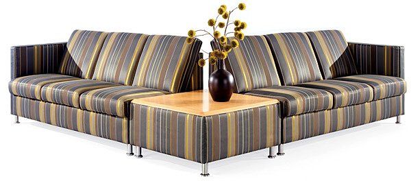 Lounge Tables — Sofa Set with Corner Table with Flower Base in Fort Wayne, IN