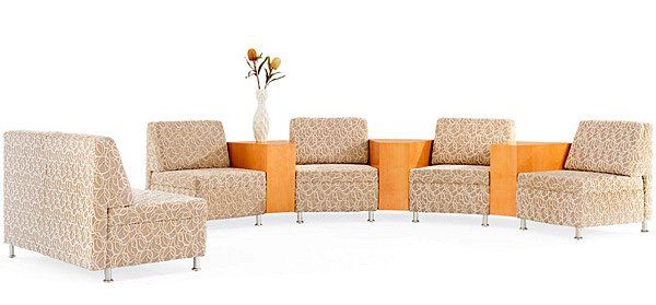 Lounge Seating — Table in between Chairs in Fort Wayne, IN