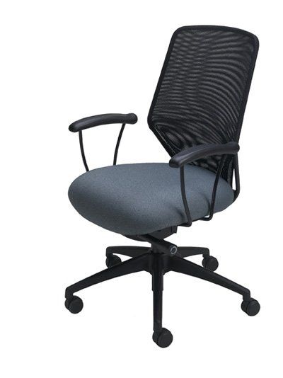 Conference Room Chair — Side View of a Gray Chair in Fort Wayne, IN