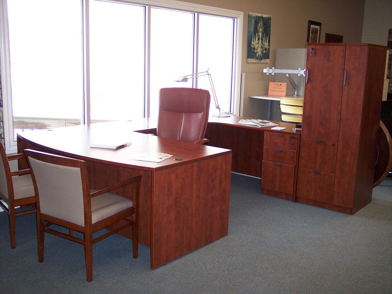 Office Furniture — Brown Table Chair in Fort Wayne, IN