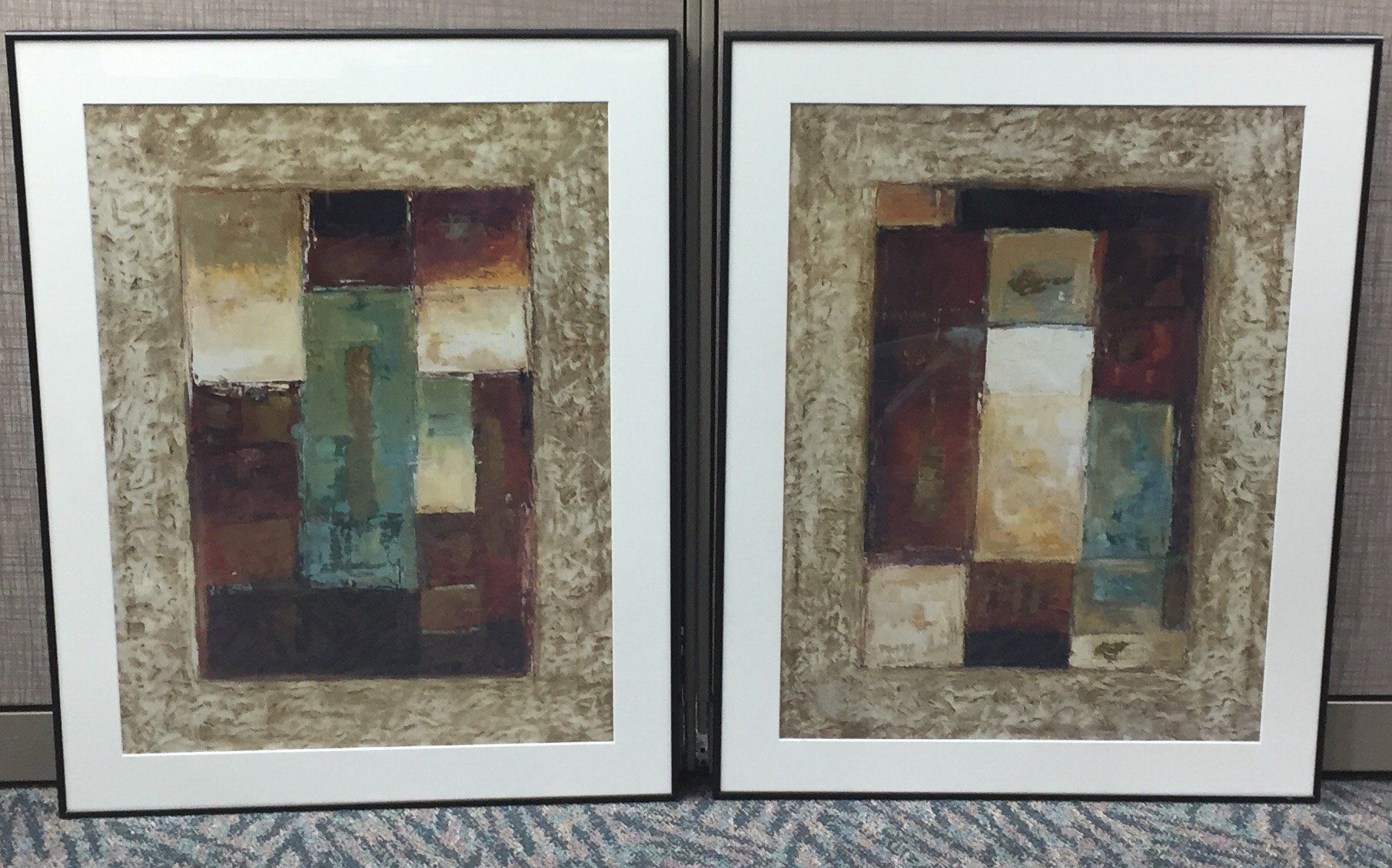 Room Office Furnishing — Two Rectangle Frame Painting in Fort Wayne, IN