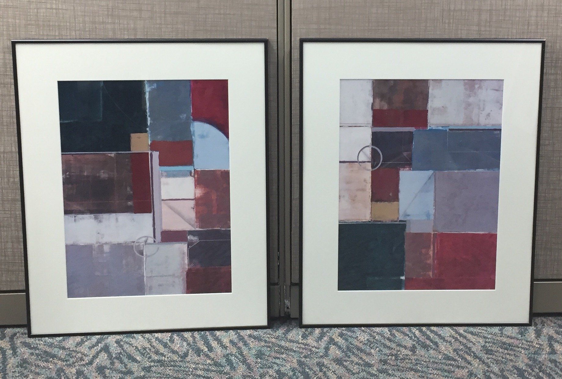 Refurbished Table Cubicle — Two Square Framed Painting in Fort Wayne, IN