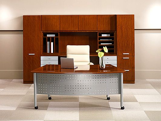 New Office Furnishings — Brown Desk in Fort Wayne, IN