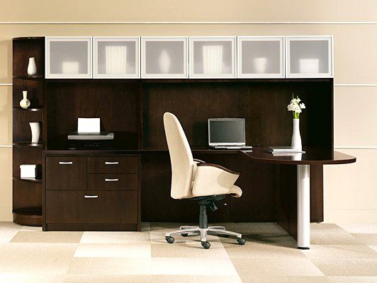 Conference Chair — Desk with Cabinet in Fort Wayne, IN