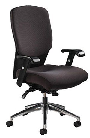 Office Room Chair — Side View of a Black Chair in Fort Wayne, IN