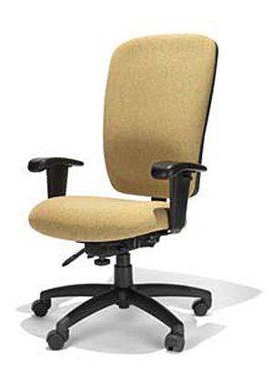 Office Chair Furniture — Side View of a Light Yellow Chair in Fort Wayne, IN