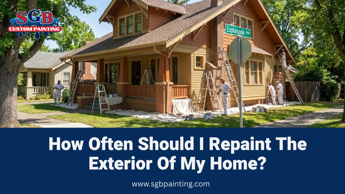 How Often Should I Repaint The Exterior Of My Home? 