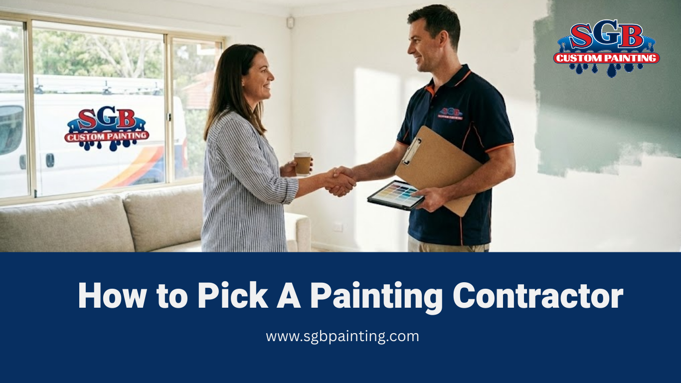 How To Pick A Painting Contractor