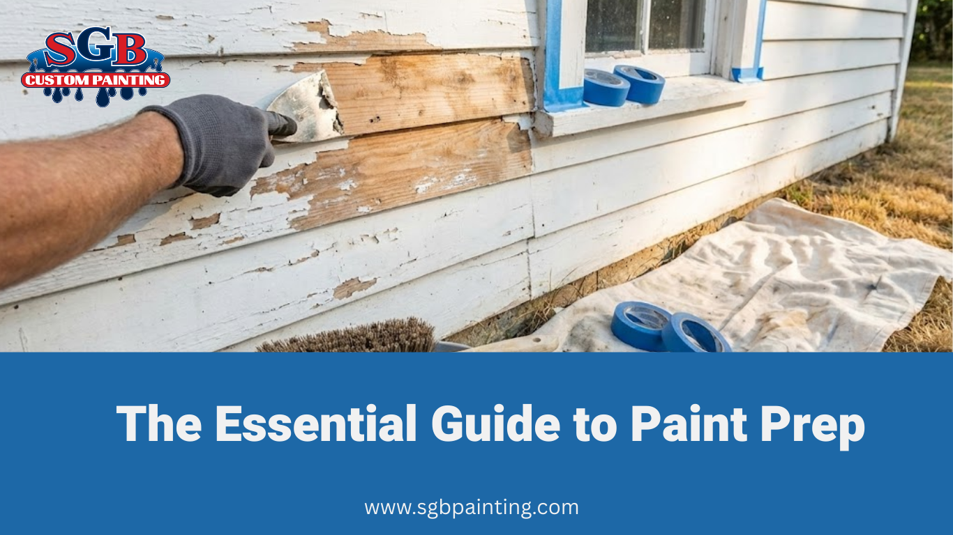 Essential Paint Prep Work Guide: Interior & Exterior painting Chico