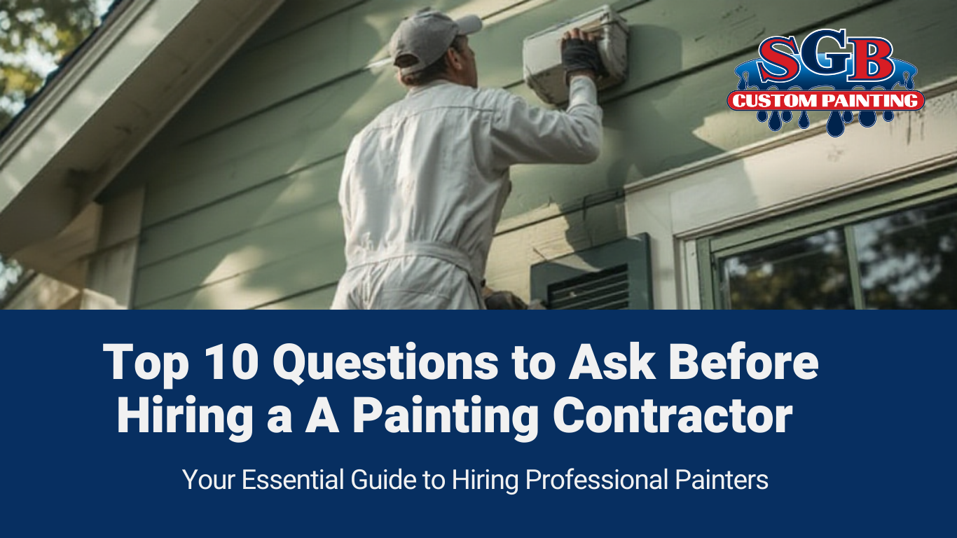 Top 10 Questions to Ask Your Chico Painting Contractor