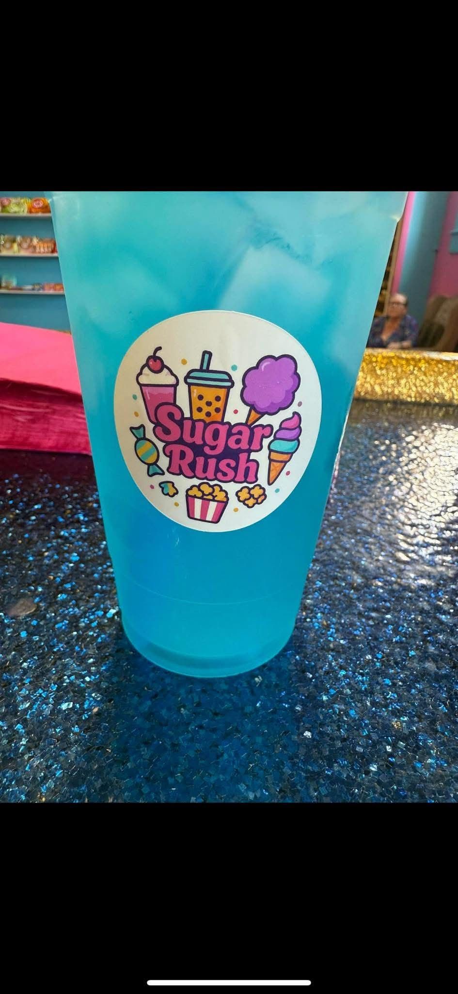 Sugar Rush lemonade drink