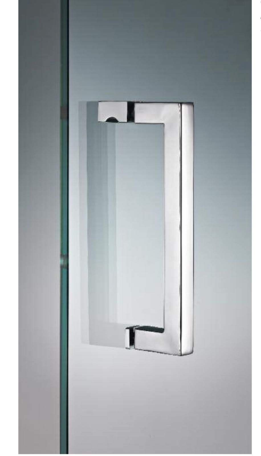 maniglia in acciaio per box doccia