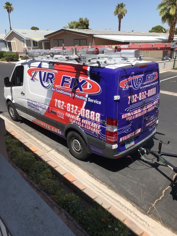 White service van with 