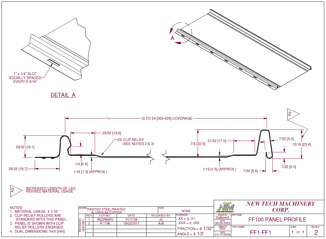 Custom Standing Seam Metal Panel Options & Accessories