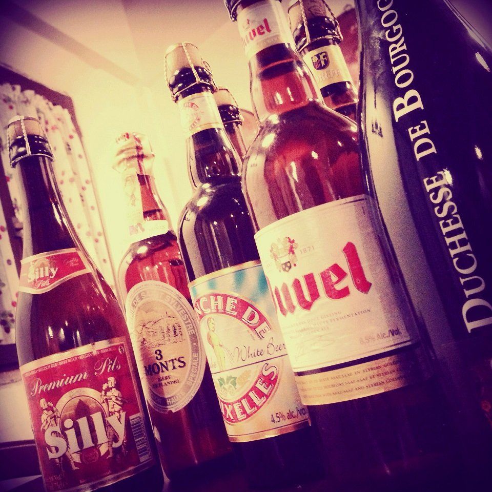 Selezione di birre e liquori