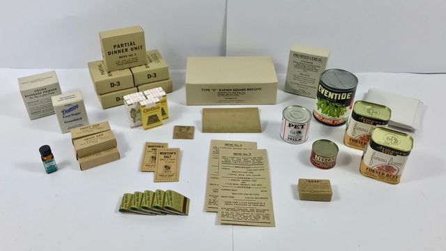 CARTON BEER US WW2 - Rations militaires (12943667 CARTON BEER US WW2 - Rations militaires (12943667