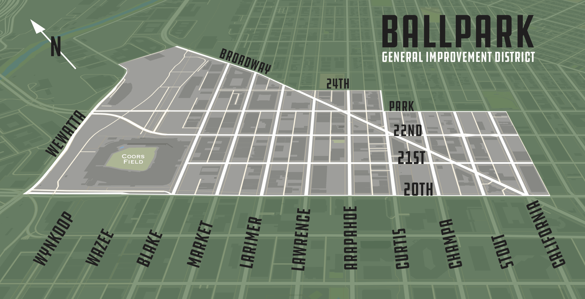 ballpark district map