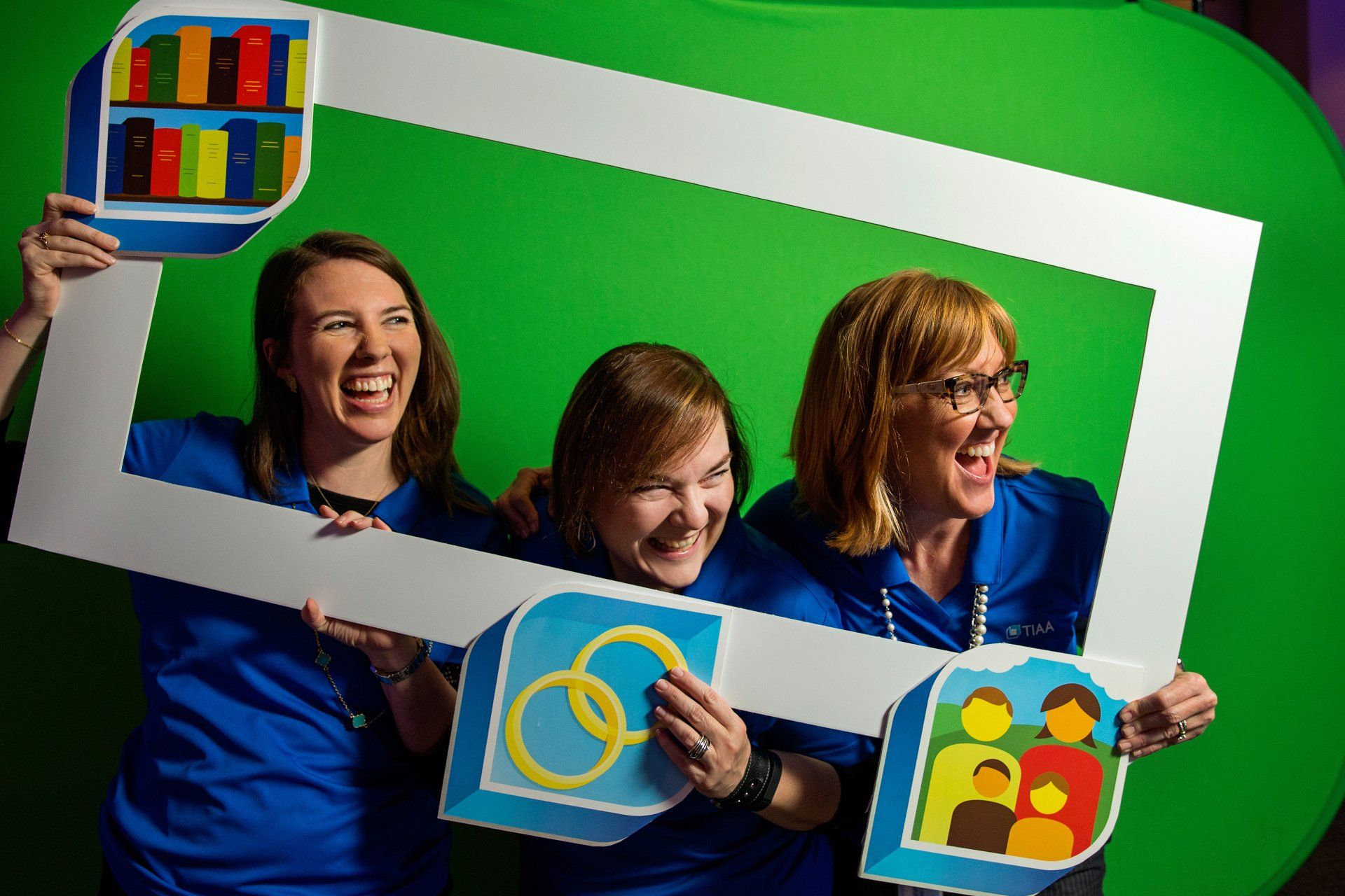 Women at company convention