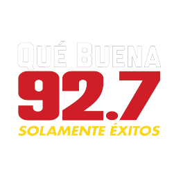 A logo for que buena 92.7 solamente exitos