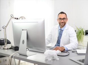 Doctor on His Office — Broadview Heights, OH — Healthy One Weight Loss