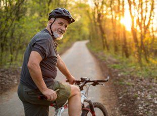 Old Man on His Bike — Broadview Heights, OH — Healthy One Weight Loss