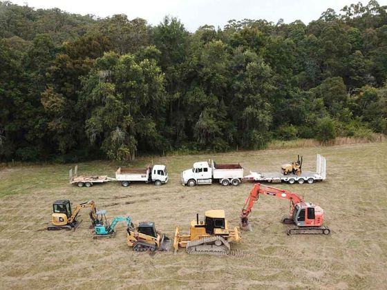 Earthmoving — Excavating in Laurieton in Kendall, NSW