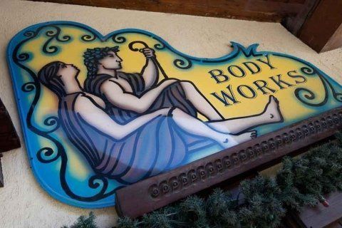 Insegna di un centro estetico