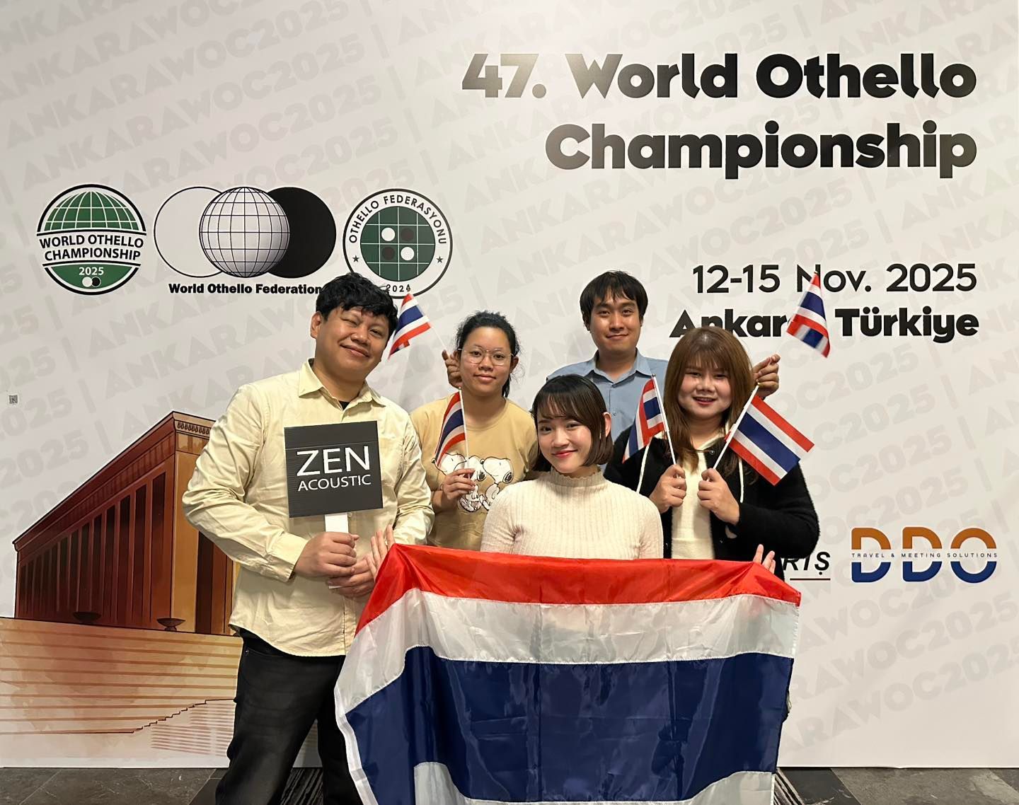 Thai othello team at world othello championship 2025
