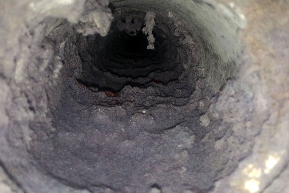 Dirty Dryer Vent Hose