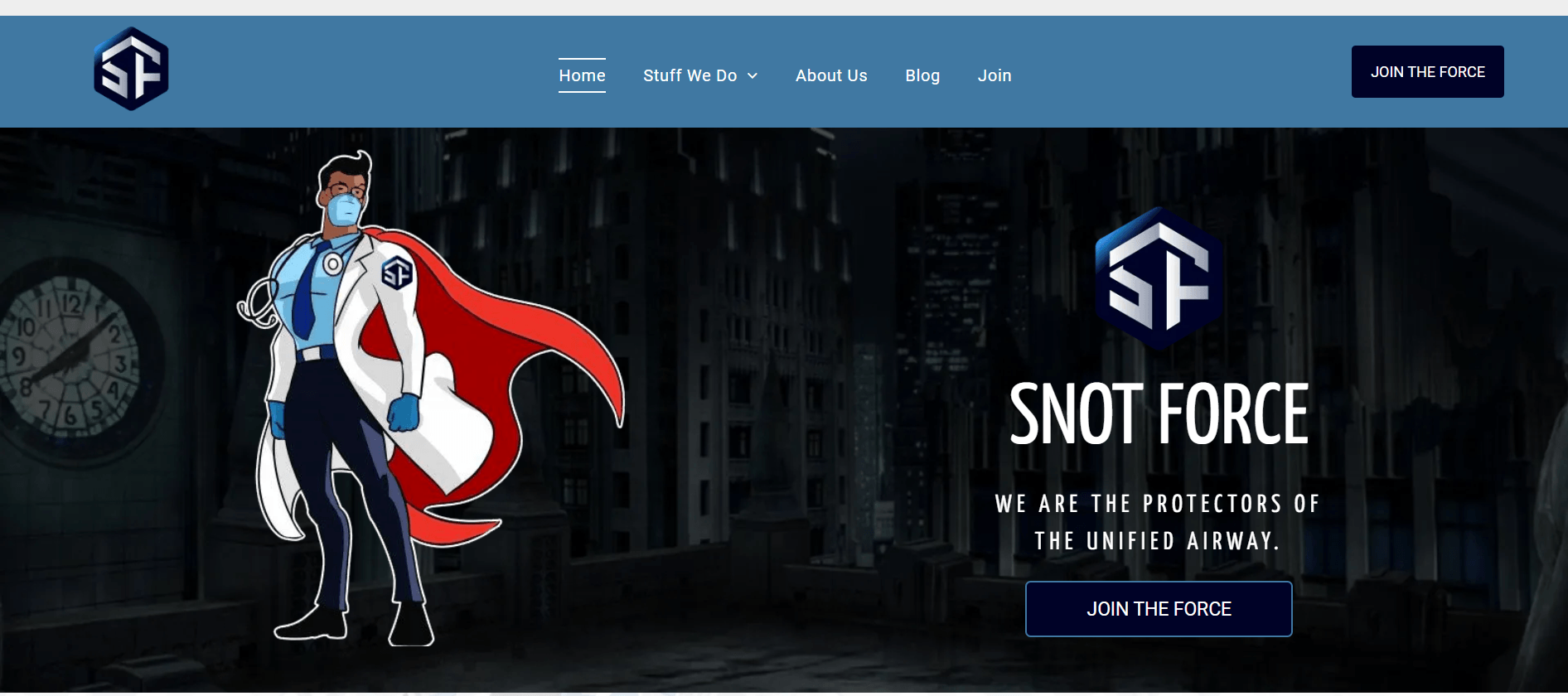 Powered by Clinician Box - snotforce