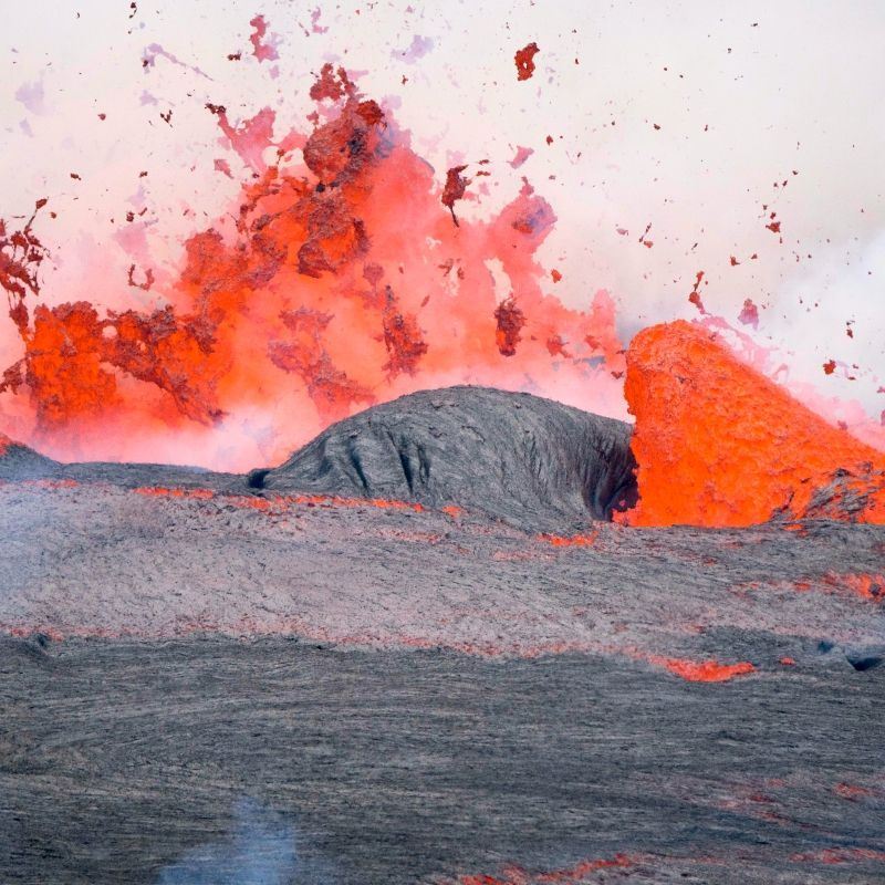This dramatic image captures Mount Nyiragongo erupting in fiery spectacle—streams of molten lava spitting into the sky above the eastern Congo’s Virunga Mountains. Located in Virunga National Park, near Goma, Nyiragongo is one of the world’s most active volcanoes, home to the largest permanent lava lake on Earth. Its volatile beauty and raw power make it one of Africa’s most awe-inspiring natural wonders. Inspiration Africa organizes expertly guided expeditions to this remarkable region, combining volcanic treks with wildlife experiences in one of the planet’s most biodiverse and adventurous destinations—the heart of the Democratic Republic of Congo.