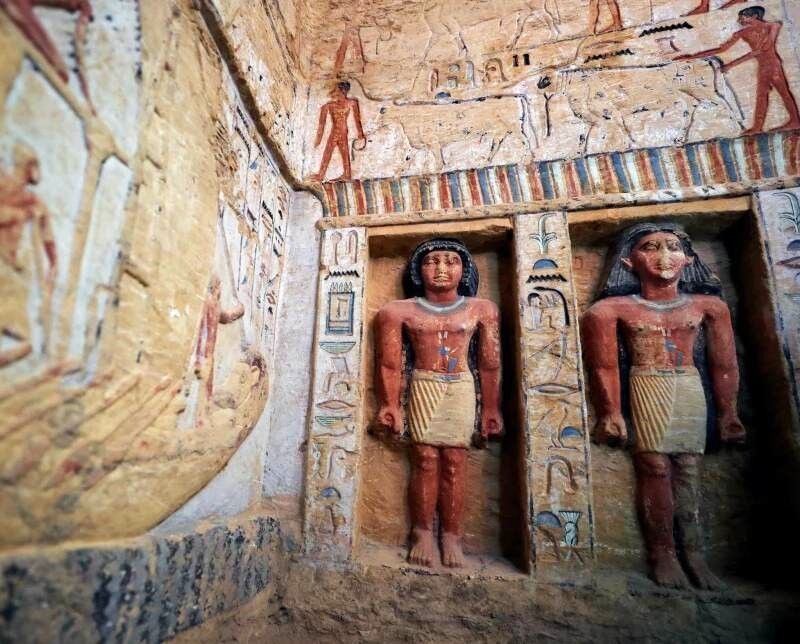 The interior of a temple in Luxor, Egypt, is captured in this evocative travel photograph, showcasing towering columns, intricate hieroglyphics, and beautifully preserved reliefs that tell stories of ancient pharaohs and deities. Sunlight filters through narrow openings, casting dramatic shadows that enhance the depth and grandeur of the sacred space. Rich stone textures and detailed carvings reflect the skill and artistry of ancient Egyptian civilization, while the quiet, reverent atmosphere conveys a sense of timelessness and awe. The scene highlights Luxor as a center of historical and cultural significance, inviting visitors to step back into the grandeur of ancient Egypt. Inspiration Africa specializes in bespoke, tailor-made journeys to Egypt and across Africa, crafting unforgettable travel experiences in extraordinary destinations.
