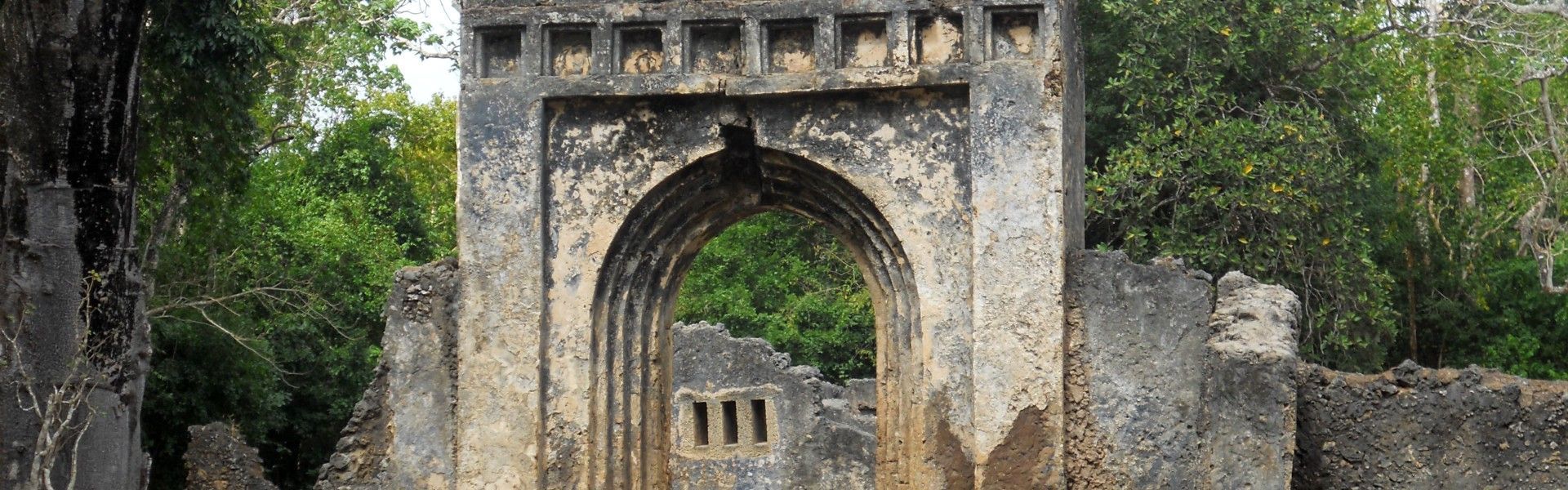 The ancient Gede Ruins near Malindi, Kenya, are captured in this atmospheric travel photograph, showcasing the stone walls, coral architecture, and overgrown pathways of a once-thriving Swahili town. Hidden within coastal forest, Gede dates back to the 12th century and reveals mosques, palaces, and homes that reflect the region’s rich trading history along the East African coast. The ruins offer a unique blend of archaeology, culture, and nature, creating a sense of mystery and timelessness. Ideal for history lovers and cultural explorers, visiting Gede provides insight into Kenya’s Swahili heritage. Inspiration Africa specializes in bespoke, tailor-made journeys to Kenya and across Africa, crafting authentic travel experiences that connect visitors with extraordinary historical sites and cultural landscapes.