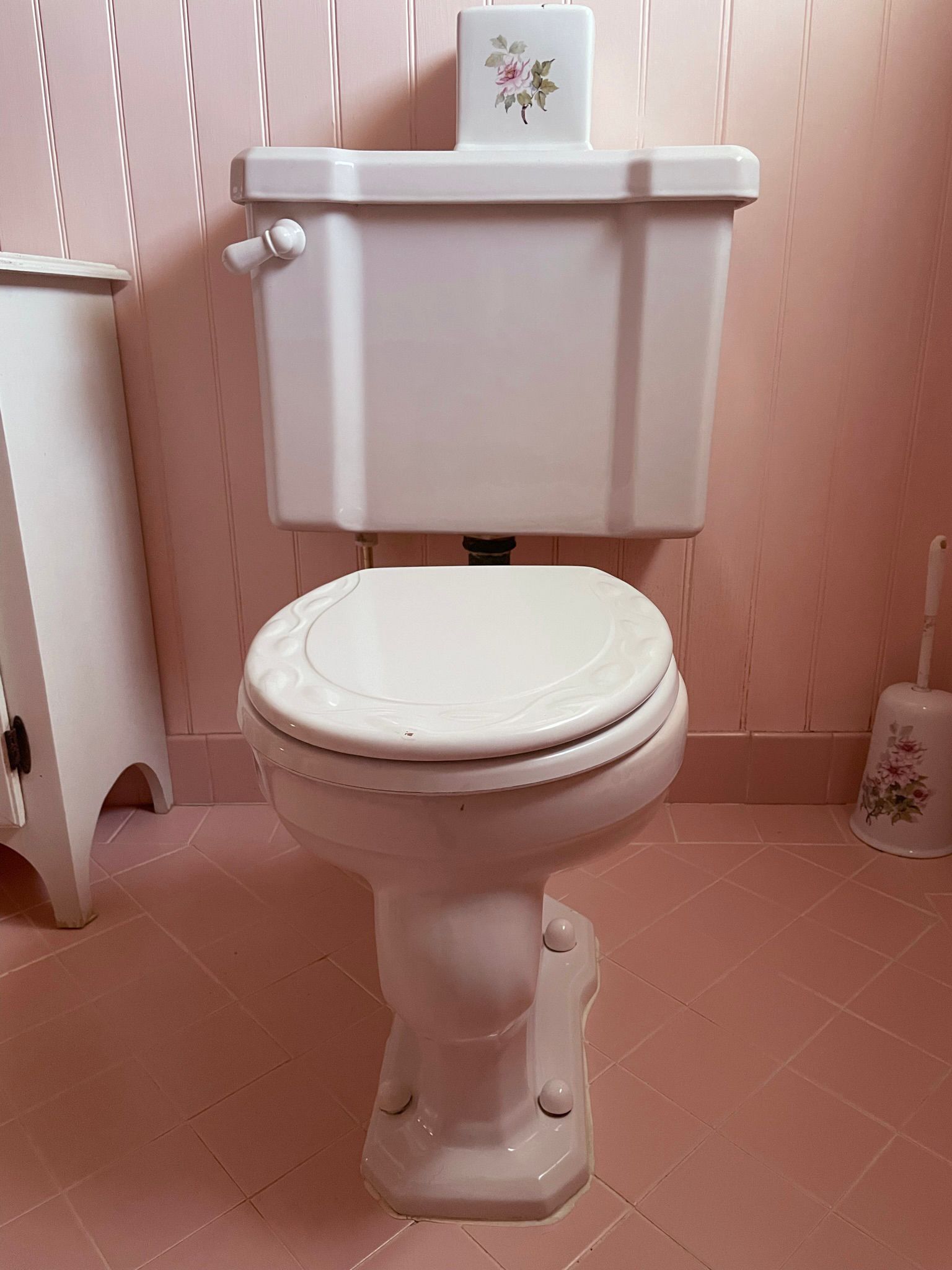 Antique Ceramic White Toilet — Oakland, CA — Gaslight Interiors