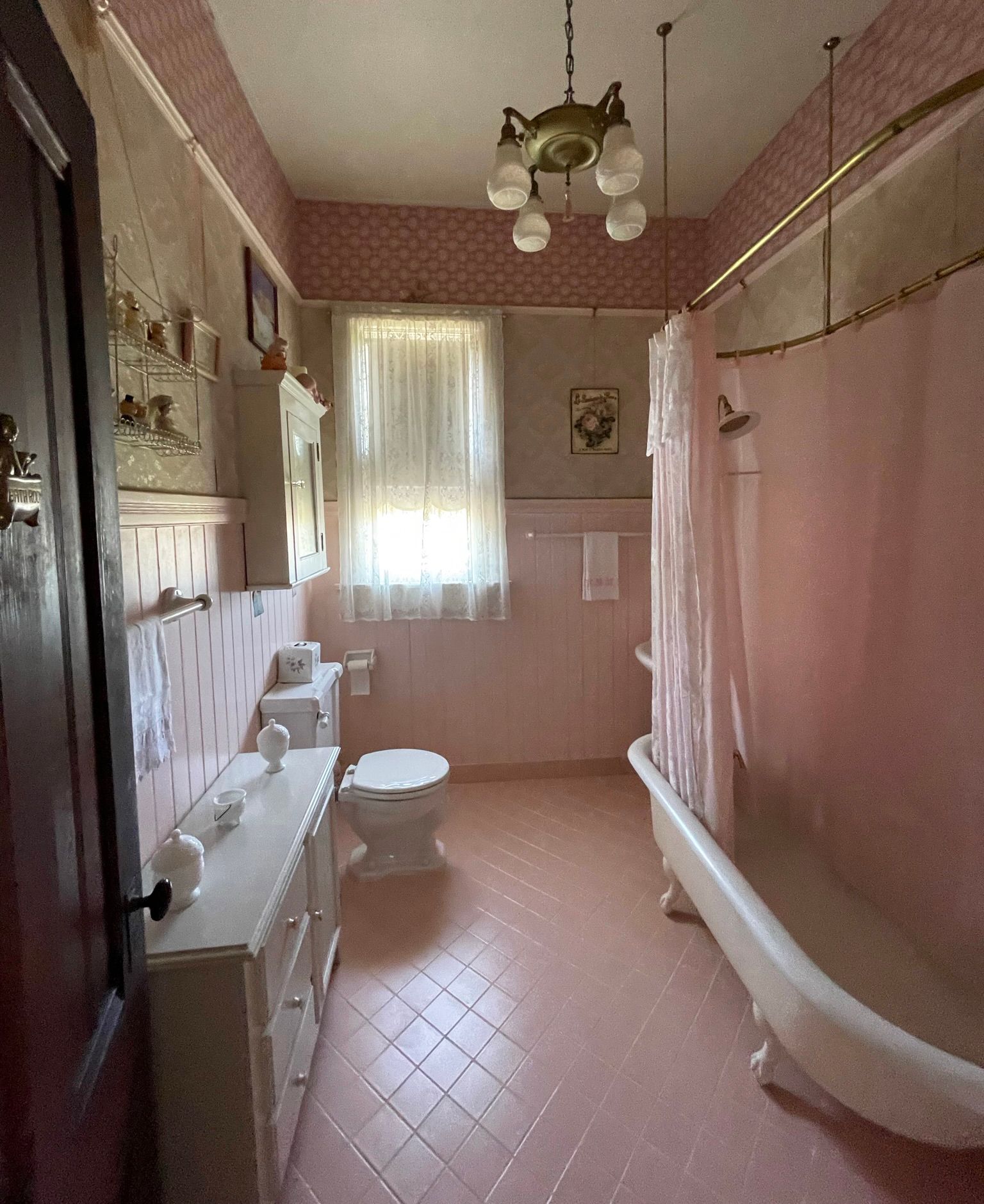 Pink Bathroom Design — Oakland, CA — Gaslight Interiors