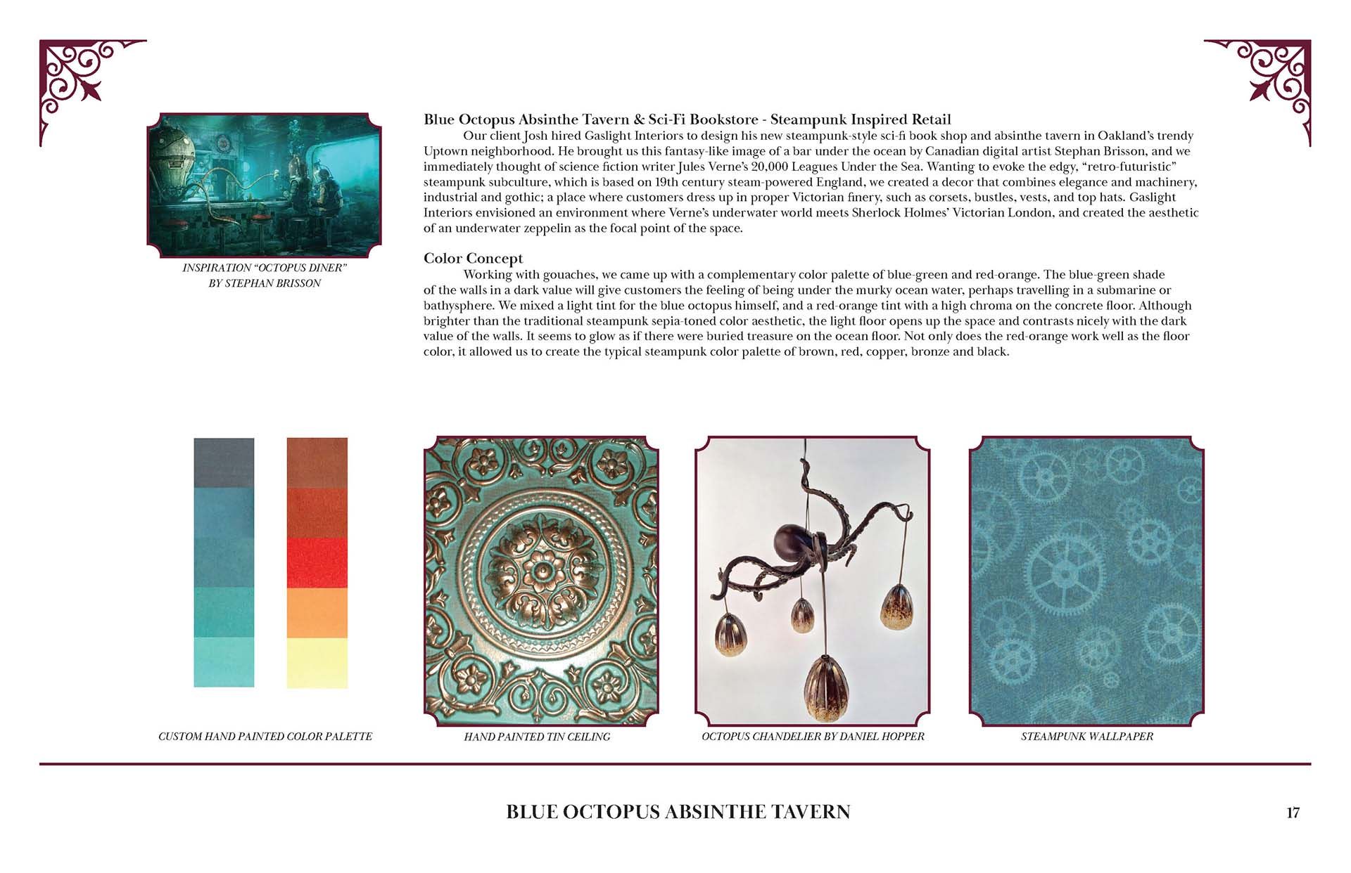 Blue Octopus Concept — Oakland, CA — Gaslight Interiors