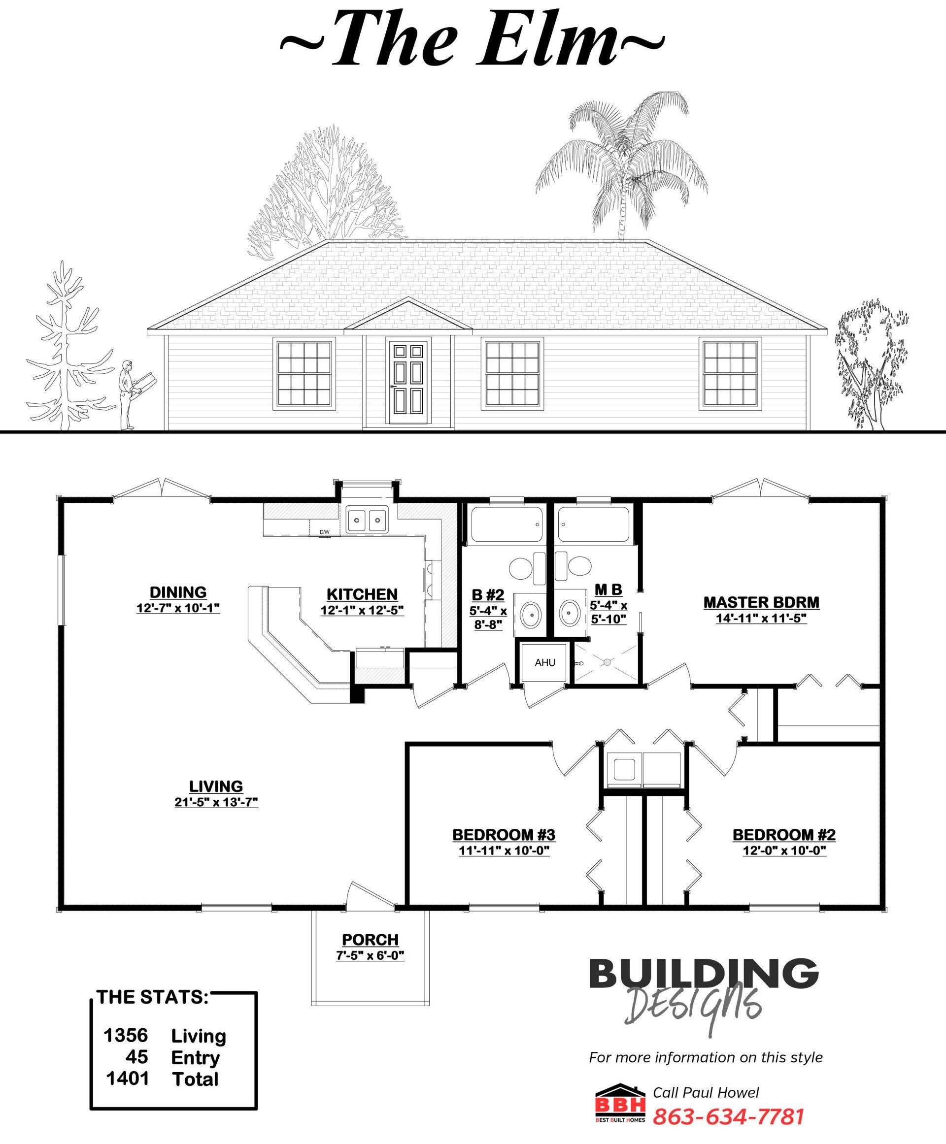 The Elm — Okeechobee, FL — Best Built Homes
