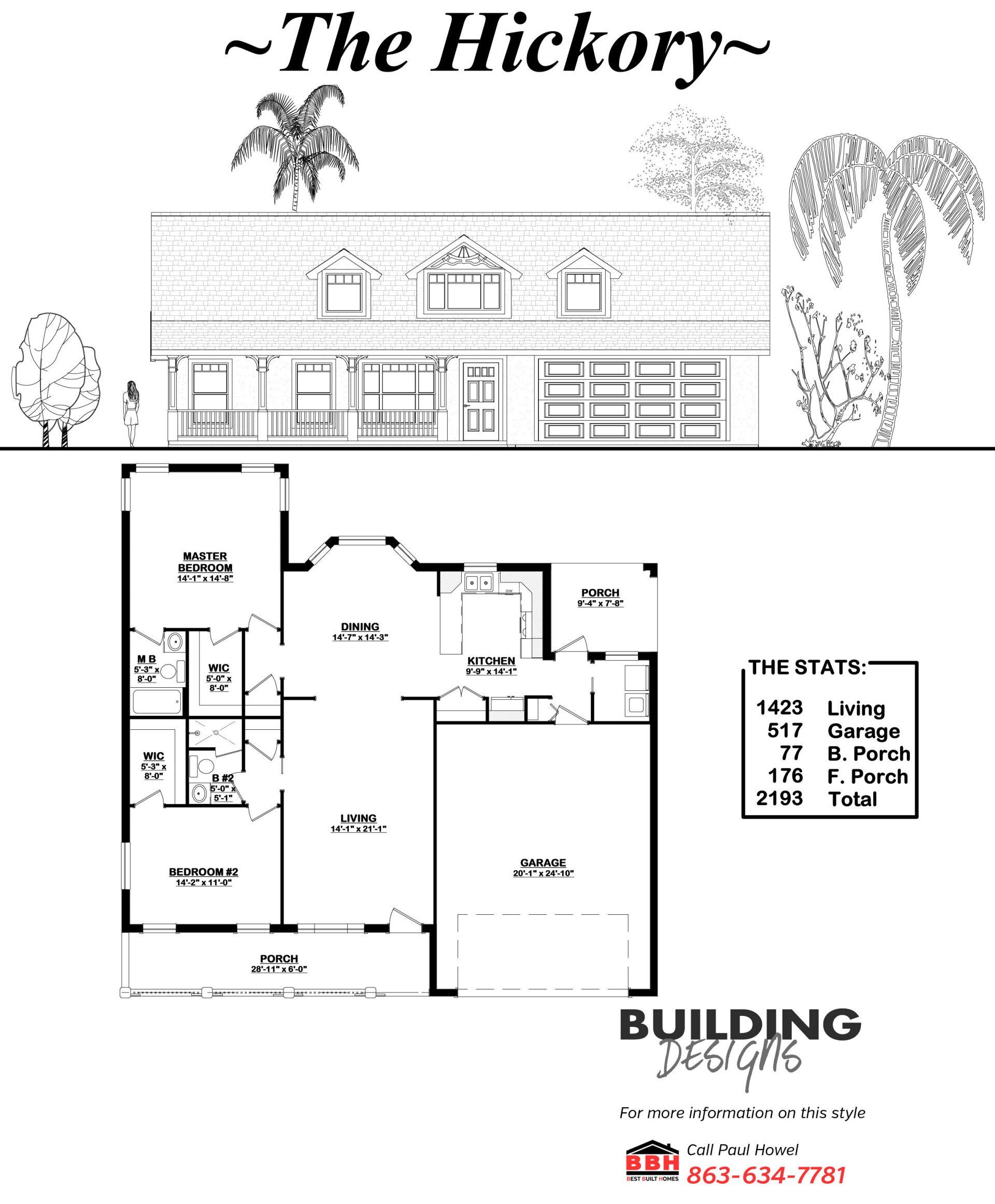 The Hickory — Okeechobee, FL — Best Built Homes
