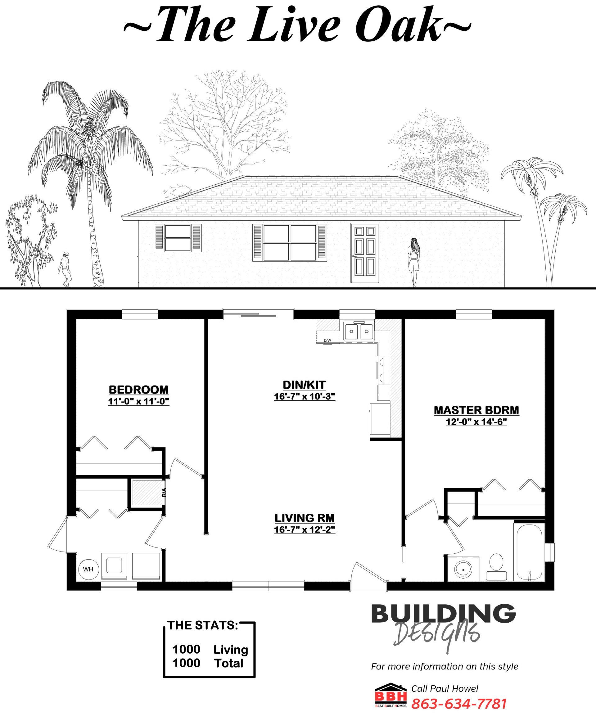 The Live Oak — Okeechobee, FL — Best Built Homes