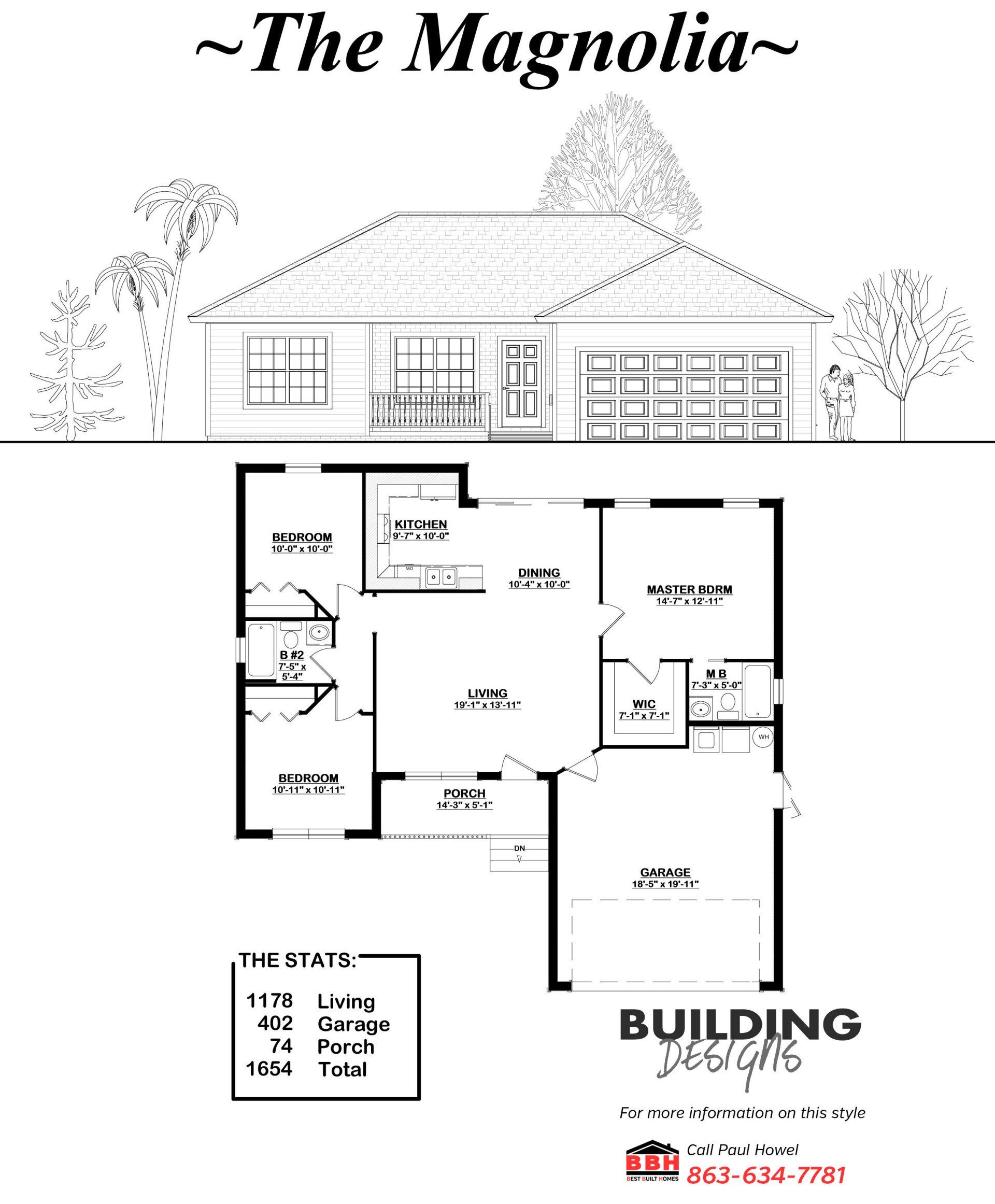 The Magnolia — Okeechobee, FL — Best Built Homes