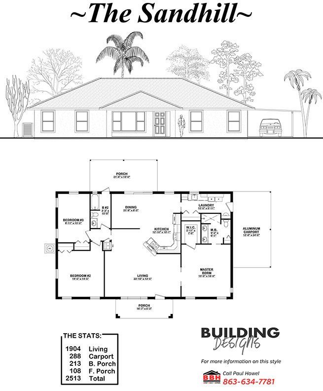 The Sandhill — Okeechobee, FL — Best Built Homes