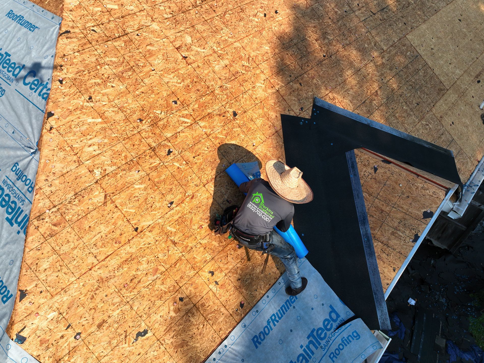 for repair after storm damage in the woodlands, TX