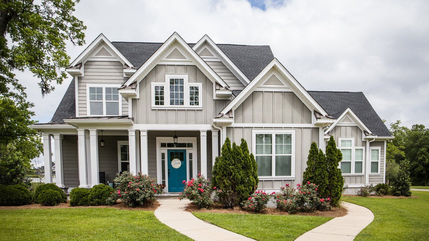Beautiful Big House — Rock Hall, ML — RB Kessinger Painting