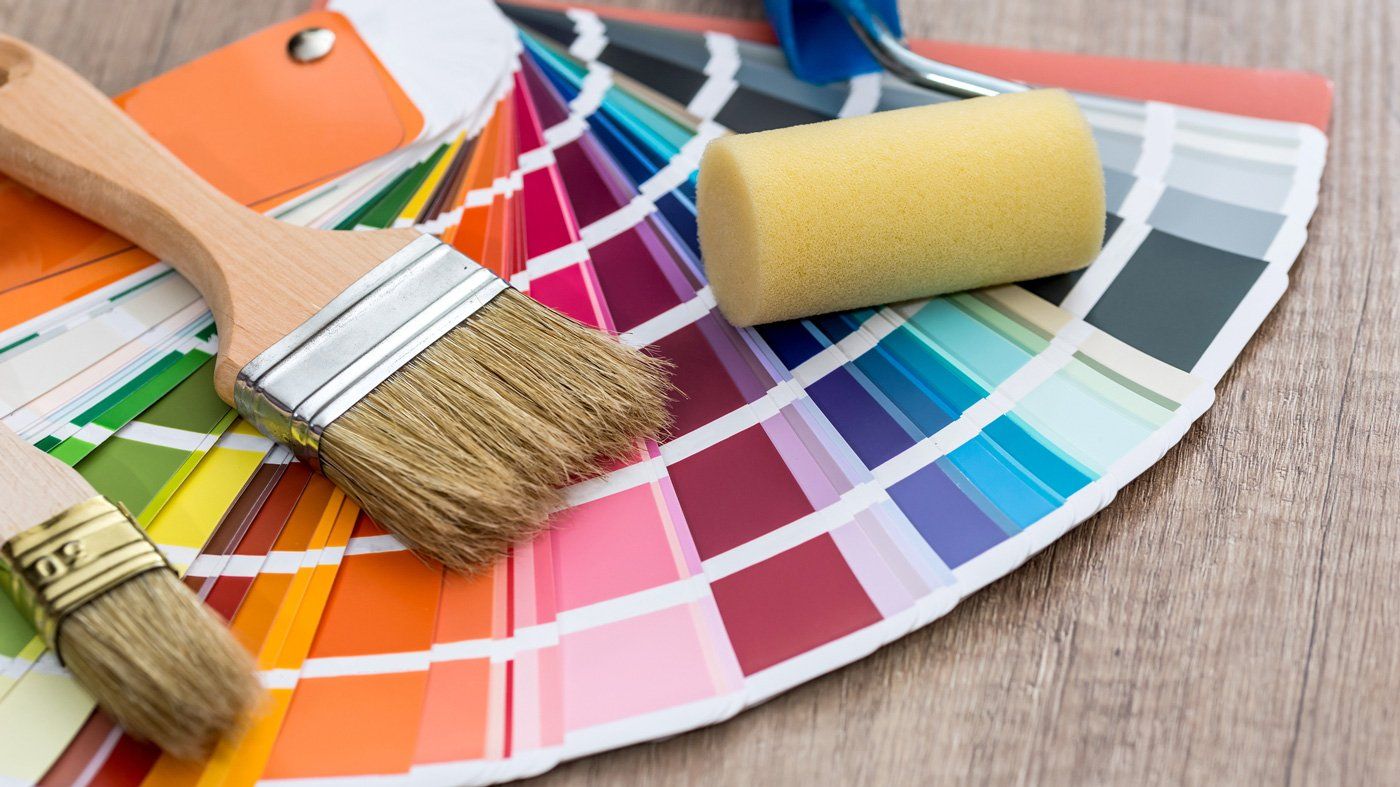 Brush And Color Palette — Rock Hall, ML — RB Kessinger Painting