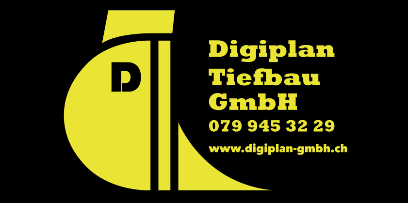 Gelbes Logo mit einem