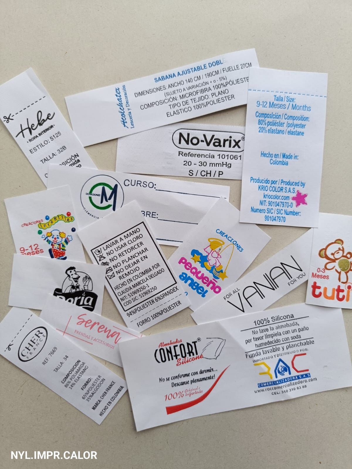 EXPOMARQUILLA BOGOTÁ S. A. S - CINTA RASO CON FONDO DE COLOR