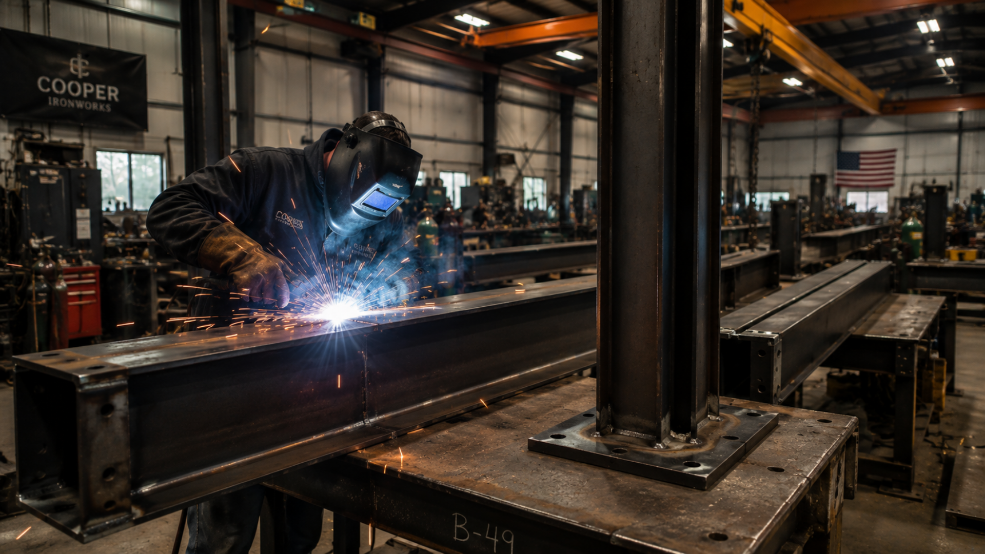 Custom Metal Beams and Columns | Charleston, SC | Cooper Iron Works LLC