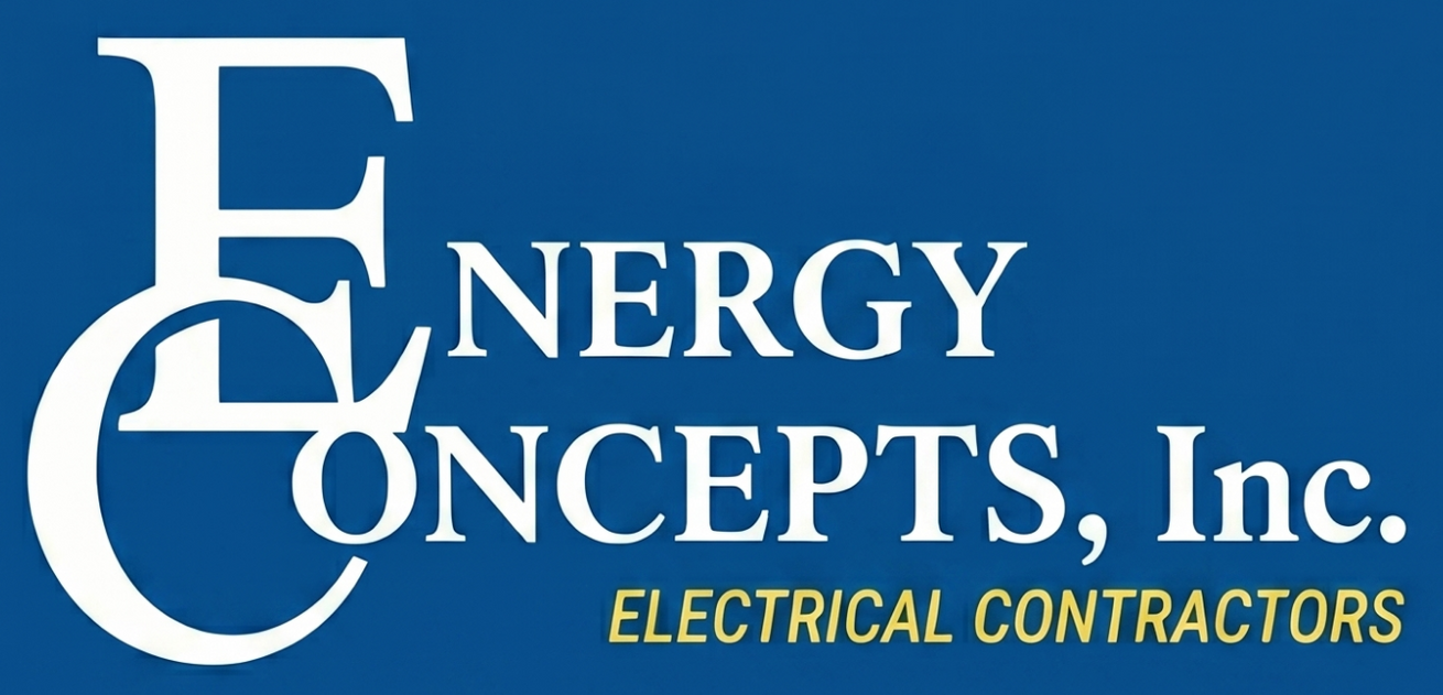 Logo for Energy Concepts, Inc. features a blue and gold diamond.