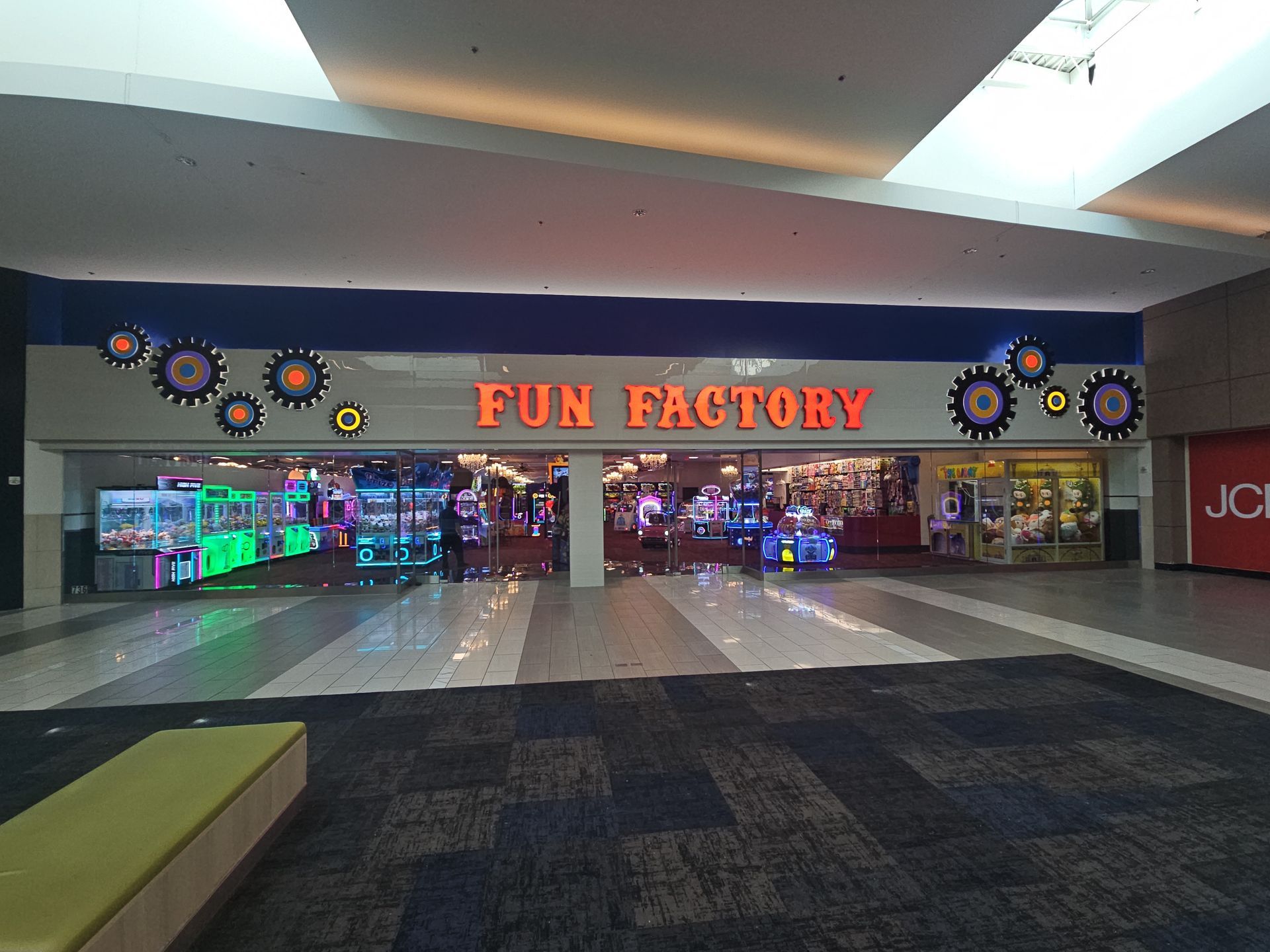 A fun factory store with a lot of toys in it